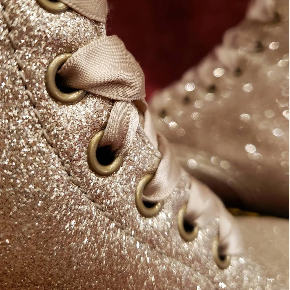 1460 PASCAL CHUNKY GOLD GLITTER - Picture 6 of 8